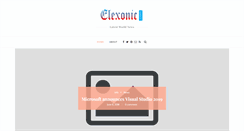 Desktop Screenshot of elexonic.com