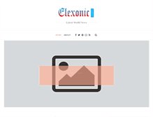 Tablet Screenshot of elexonic.com